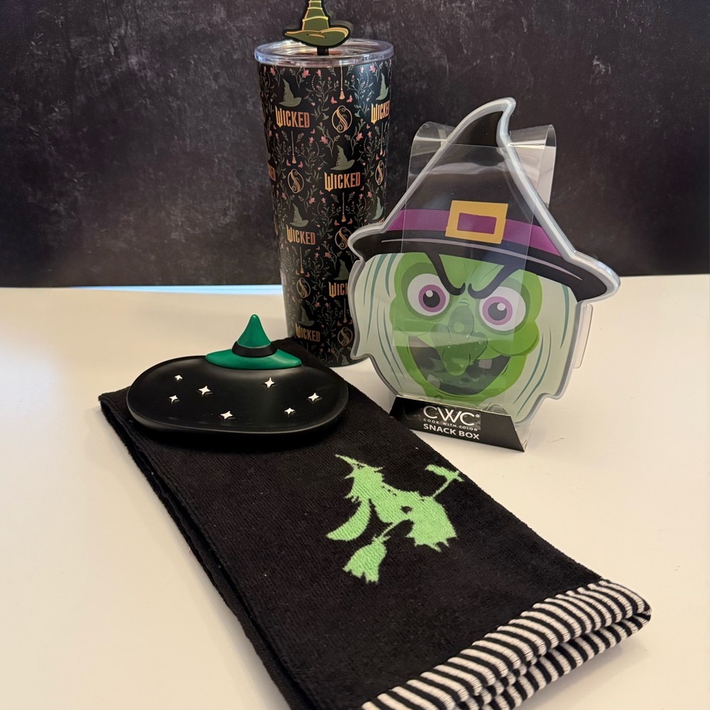 NEW Wicked Tumbler with extra witchy items!